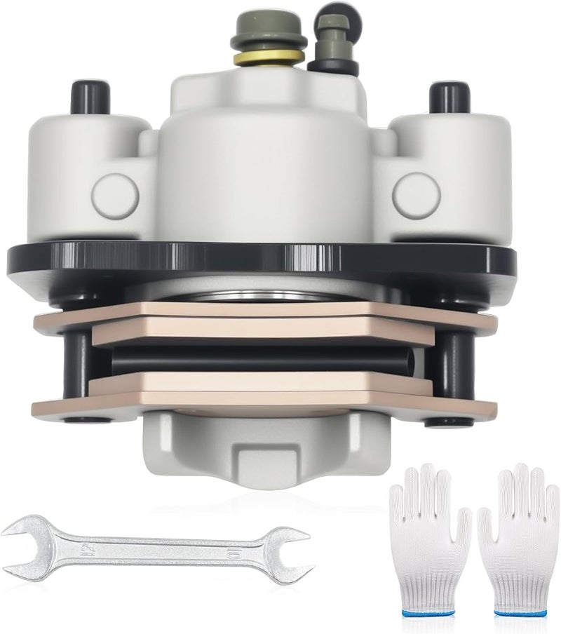 Triumilynn 1436-422 Front Right and Rear Brake Caliper for Arc-tic Cat 250 300 350 400 400 FIS 425 450 500 500 FIS 550 650 700 1000 Thunder Cat UTV Wildcat - Image 1